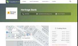 
							         Heritage Bank - Capalaba Park								  
							    
