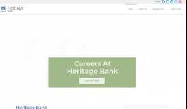 
							         Heritage Bank Careers: Home								  
							    