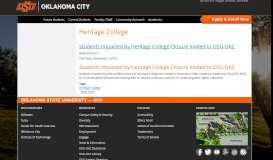
							         Heritage College | Oklahoma State University-Oklahoma City								  
							    