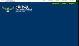 
							         Heritage Elementary / Homepage - Streamwood - School District U-46								  
							    