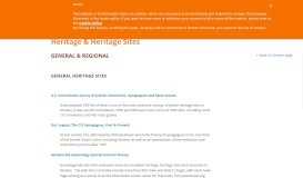 
							         Heritage & Heritage Sites - Jewish Heritage Europe								  
							    