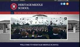
							         Heritage Middle								  
							    
