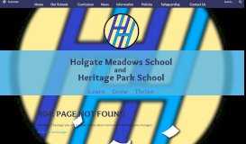 
							         Heritage Park School About Us | The Trust Schools Trust								  
							    