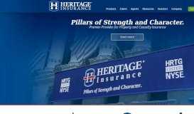 
							         Heritage Property & Casualty Company - Home								  
							    
