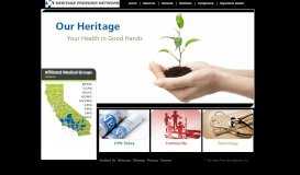 
							         Heritage Provider Network, Inc.								  
							    
