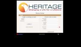 
							         Heritage Schools - Parent Portal - Powered by BestNotes!								  
							    