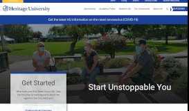 
							         Heritage University | Accredited University in Toppenish, Washington.								  
							    