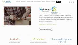 
							         Hermès Parcelnet - Talend Real-Time Open Source Data ...								  
							    