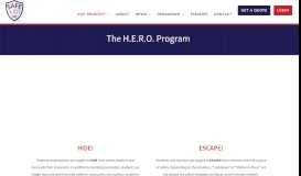
							         H.E.R.O. Program | Safe Kids, Inc.								  
							    