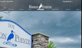 
							         Heron Pointe - Luxury Apartments in Grand Island, NY								  
							    