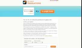 
							         Herramienta de traducción gratuita de páginas web - Traduzca su ...								  
							    
