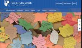 
							         Herricks Public Schools / Homepage								  
							    