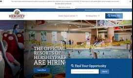 
							         Hershey Entertainment & Resorts: Hershey Jobs								  
							    