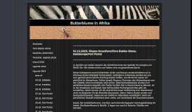 
							         Herzlich willkommenbei Butterblume in Afrika - 01.11. Fort Portal								  
							    