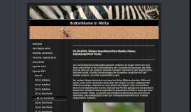 
							         Herzlich willkommenbei Butterblume in Afrika - 28.10. Fort Portal								  
							    