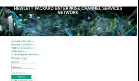
							         Hewlett Packard Enterprise Channel Services Network - HPE								  
							    