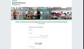 
							         Hewlett Packard Enterprise | Log on								  
							    