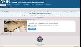 
							         HGVC/RCI Portal | Timeshare Users Group Online Discussion Forums								  
							    
