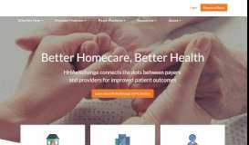 
							         HHAeXchange: Homecare Software Services and Solutions								  
							    