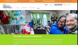 
							         HHC New Personal Health Plan Tool - NYC Health + Hospitals/At Home								  
							    