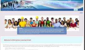 
							         HHS Learning Portal								  
							    