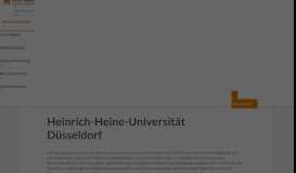 
							         HHU: Unser Hochschulpartner in Düsseldorf | Stellenwerk Portal								  
							    