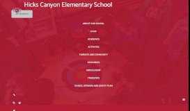 
							         Hicks Canyon Elementary - Tustin Unified School District								  
							    