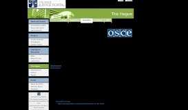 
							         High Commissioner on National Minorities of the OSCE » The Hague ...								  
							    