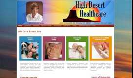 
							         High Desert Healthcare								  
							    