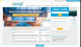 
							         High Pay Travel Nursing Jobs | Fastaff Travel Nurse Staffing Agency								  
							    