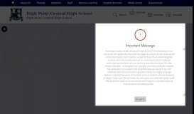 
							         High Point Central High School / Homepage - Guilford County Schools								  
							    