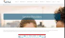 
							         High Quality Service Provider Networks - Network Resources - MTM Inc								  
							    
