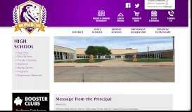 
							         High School | Denison Community Schools								  
							    