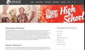 
							         High School - Grace Baptist								  
							    