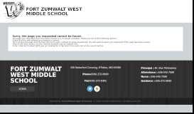 
							         High School Registration Info - Fort Zumwalt West Middle School								  
							    