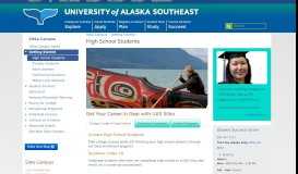 
							         High School Students | University of Alaska Southeast								  
							    