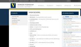 
							         High School - Vernon Township School District								  
							    