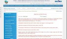 
							         High Wave Alert - ESSO-INCOIS-Indian National Centre for Ocean ...								  
							    