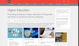 
							         Higher Education - AIA								  
							    