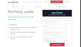 
							         Highest Converting 3rd Party Automotive Leads ... - Dealers United								  
							    