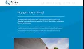 
							         Highgate Junior School - Portal Building Controls								  
							    