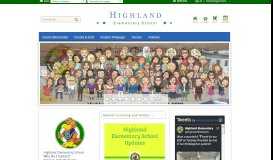 
							         Highland Elementary School / Homepage - Alamance-Burlington ...								  
							    