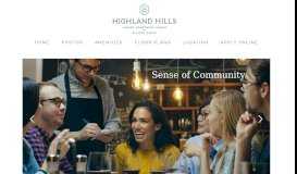 
							         Highland Hills | Apartments in Vancouver, WA								  
							    