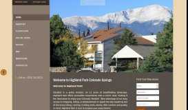 
							         Highland Park | Apartments in Colorado Springs, CO								  
							    