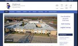
							         Highland Regional High School / Homepage								  
							    