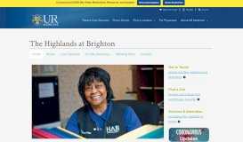
							         Highlands at Brighton - UR Medicine, University of Rochester Medical ...								  
							    