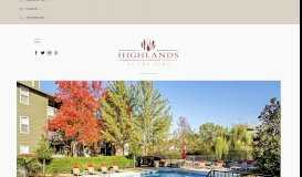 
							         Highlands at the Lake | Luxury Hermitage, TN Apartments								  
							    