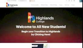 
							         Highlands College Jersey - Your future								  
							    