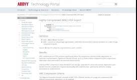 
							         Highly Compressed (MRC) PDF Export [Technology Portal]								  
							    