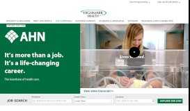 
							         Highmark Health Careers – Our Companies – Allegheny Health Network								  
							    